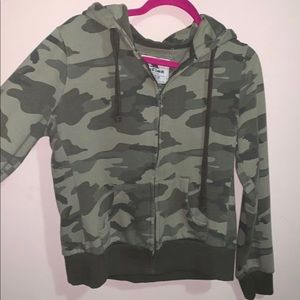 Green camo jacket